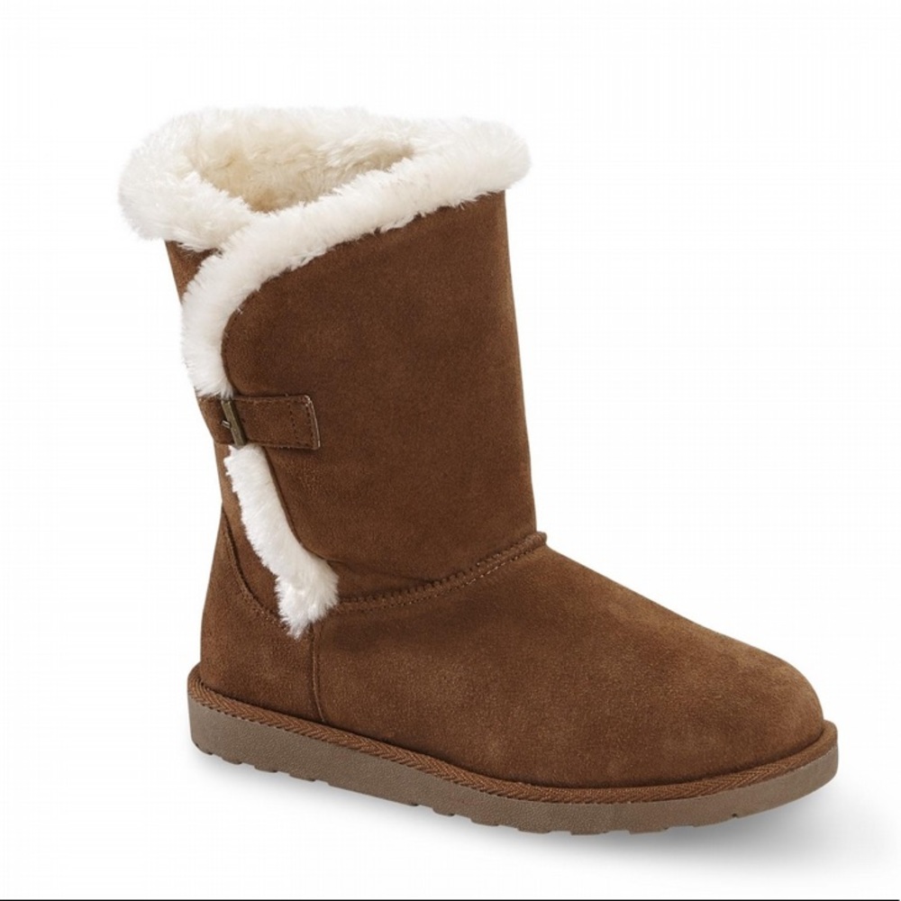 Canyon River Blues Buckle Suede Winter Boots, 7